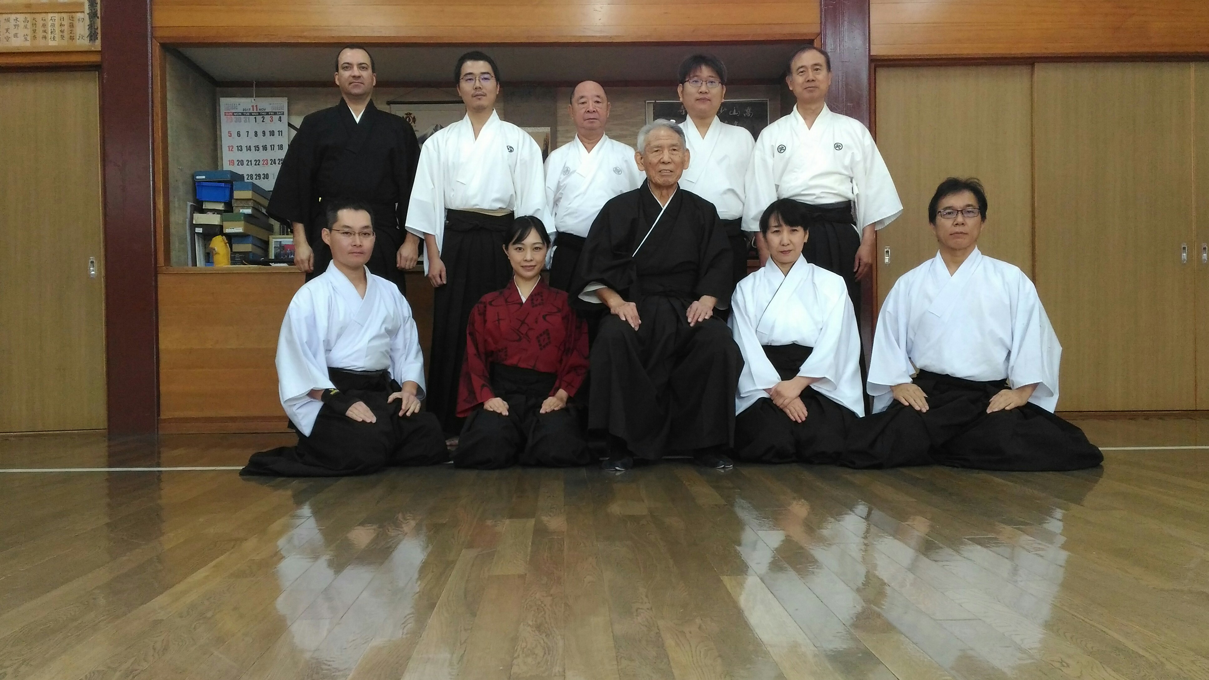 Entrainement Iaido Meikeniai Dojo